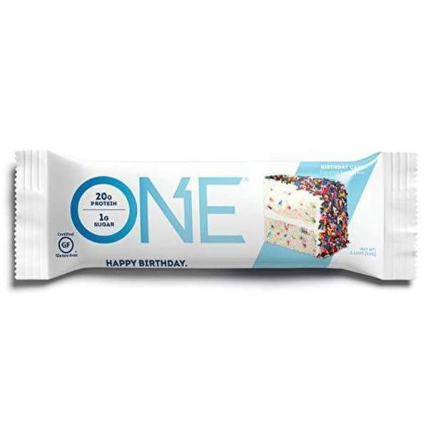 Best ideas about One Birthday Cake Protein Bar
. Save or Pin OhYeah ONE Protein Bar Happy Birthday Cake Now.