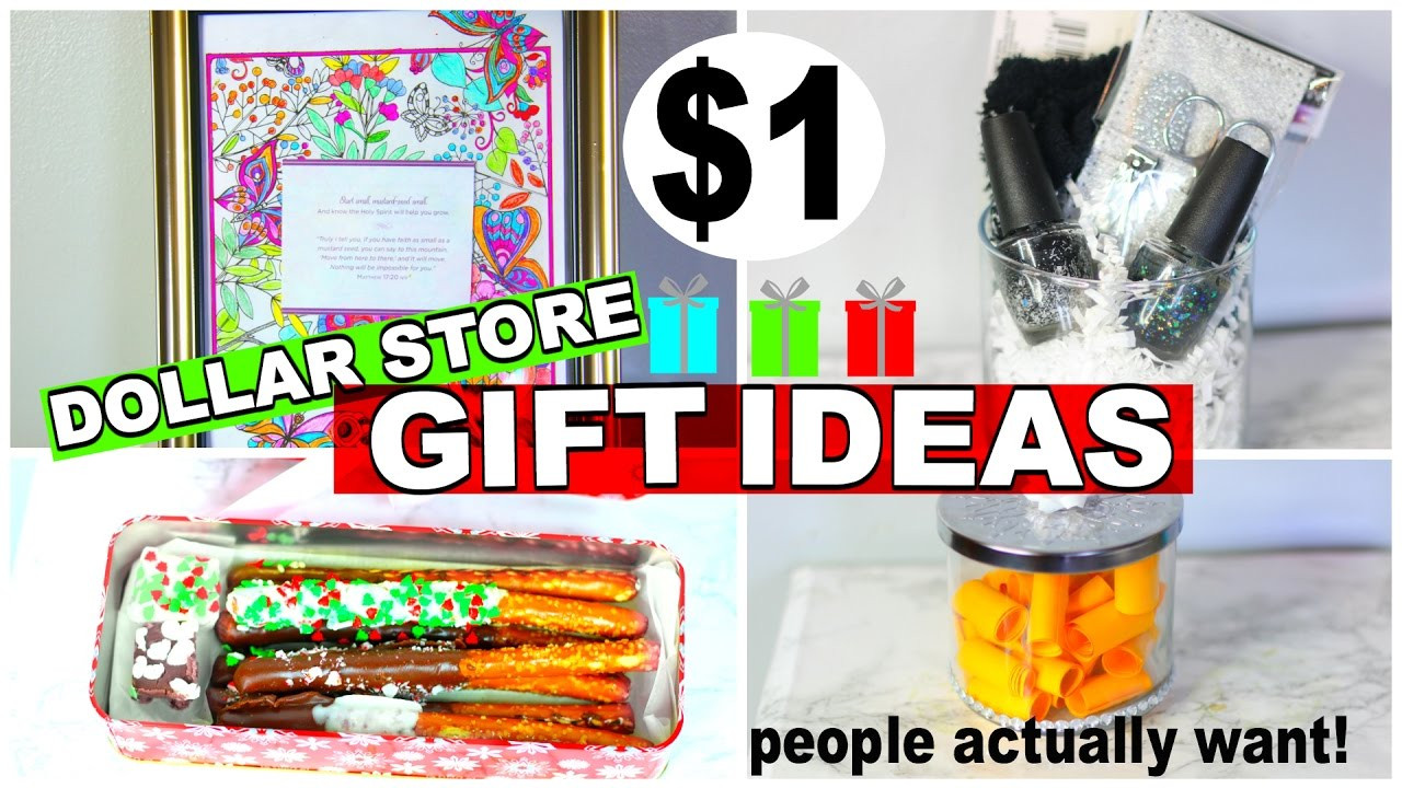 Best ideas about One Dollar Gift Ideas
. Save or Pin DOLLAR STORE CHRISTMAS GIFTS UNDER $5 Now.