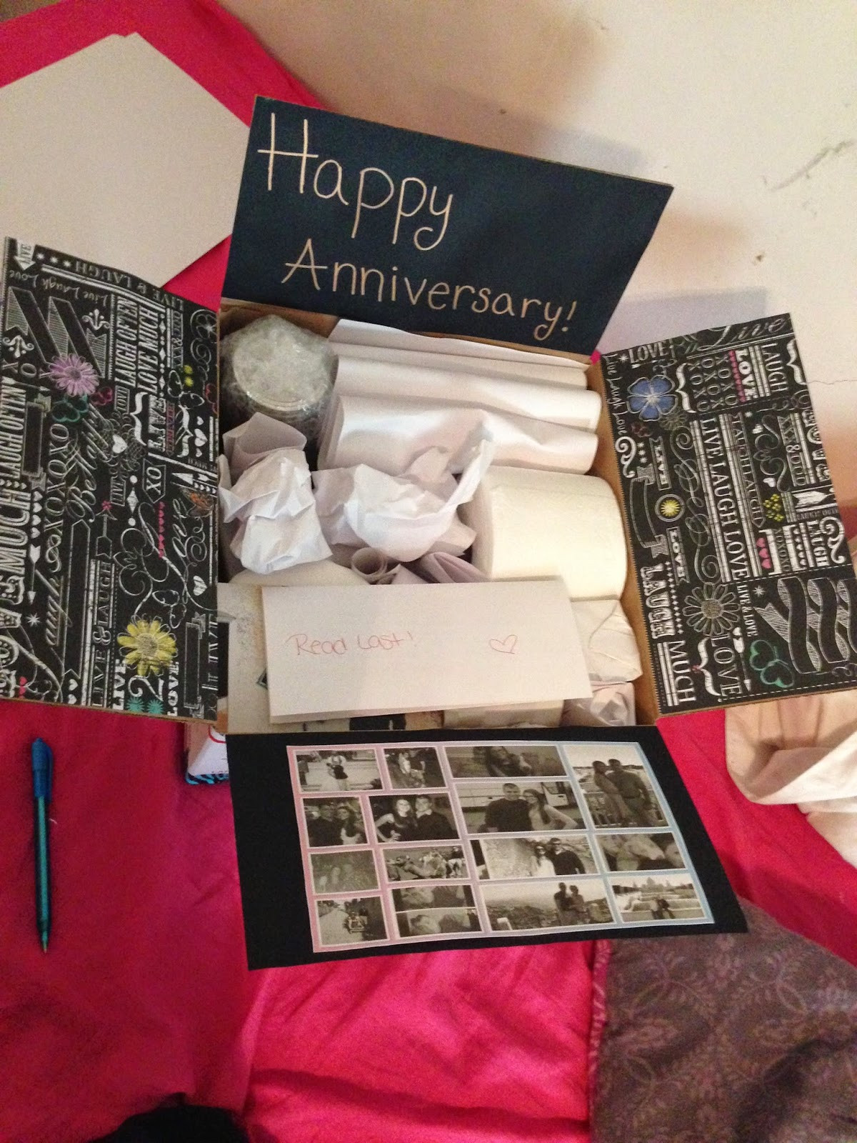 Best ideas about One Year Anniversary Gift Ideas
. Save or Pin Our Crazy Unpredictable Life Care Packages Now.