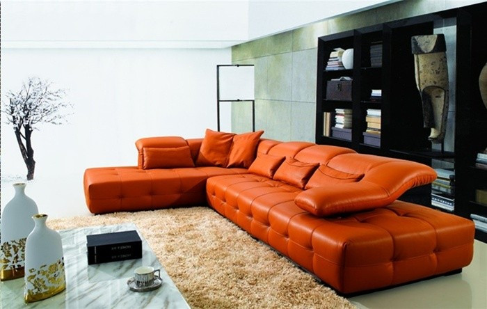 Best ideas about Orange Leather Sofa
. Save or Pin Orange leather sofas Bright look with warm and Now.