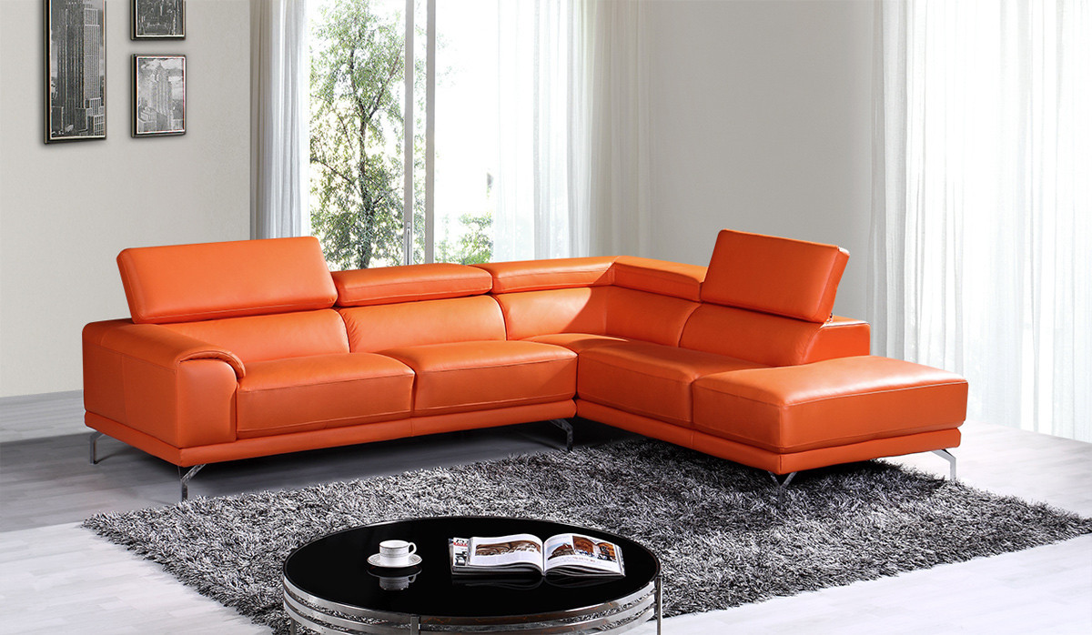Best ideas about Orange Leather Sofa
. Save or Pin Orange Leather Sectional Sofa Orange Sectional Sofa Set Now.