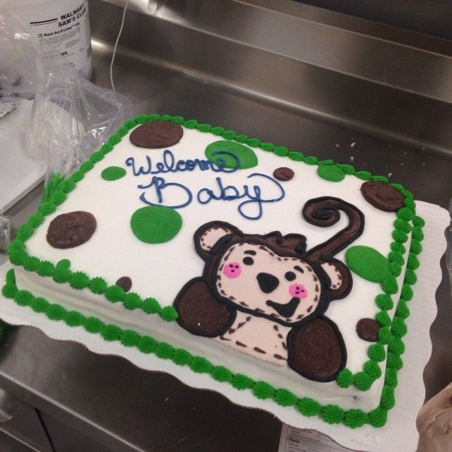 Best ideas about Order Birthday Cake Online Walmart
. Save or Pin Custom cake buttercream and whip cake Monkey cake Now.