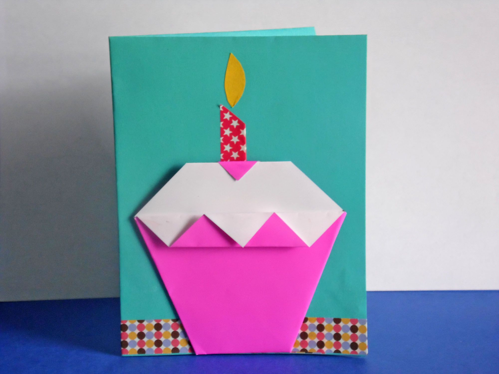 Best ideas about Origami Birthday Card
. Save or Pin Easy DIY Origami Cupcake Birthday Card Now.
