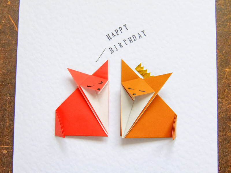 Best ideas about Origami Birthday Card
. Save or Pin Jackdaw Four – Origami Cards Gifts & Homewares Made in Now.