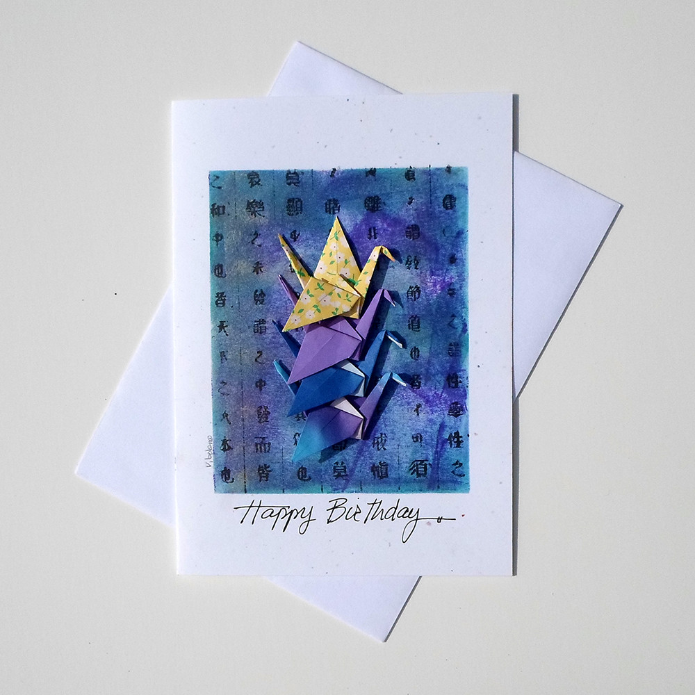Best ideas about Origami Birthday Card
. Save or Pin Origami Birthday Cards – Little Bird de Papel Now.