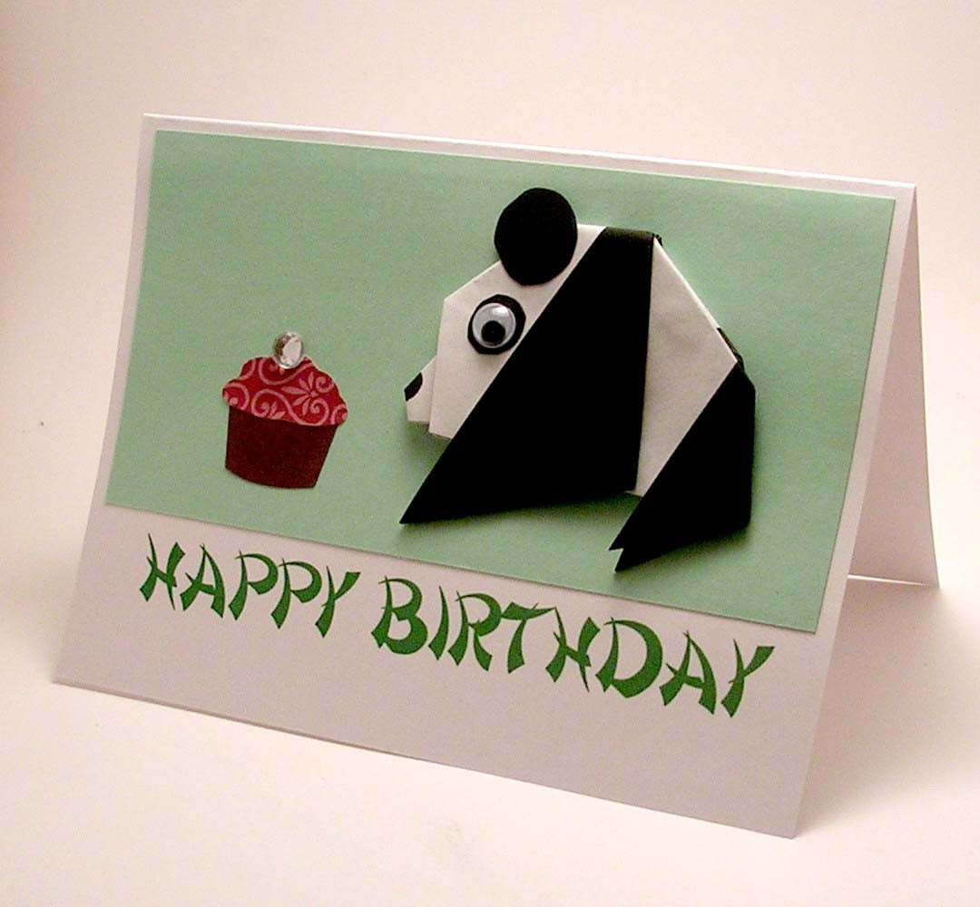 Best ideas about Origami Birthday Card
. Save or Pin Origami Panda Birthday Card Now.
