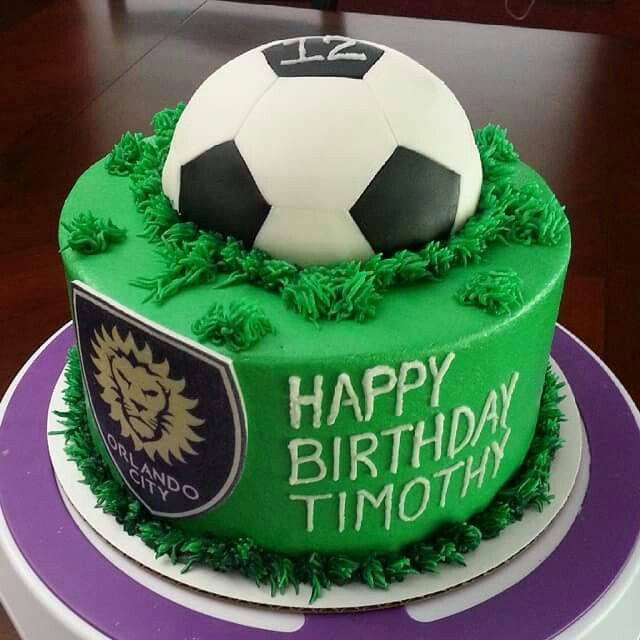 Best ideas about Orlando Birthday Ideas
. Save or Pin Orlando City Soccer Cake Birthday Party ideas Now.