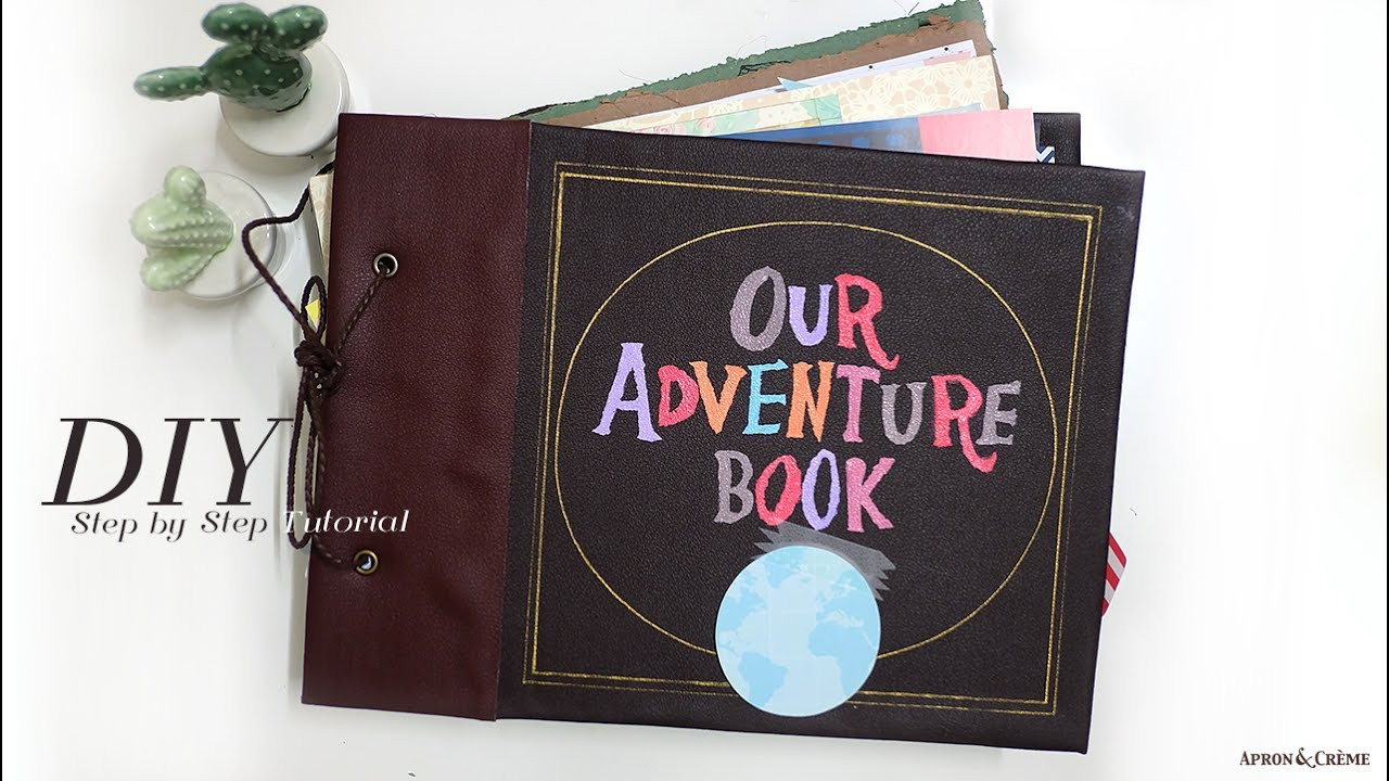 Best ideas about Our Adventure Book DIY
. Save or Pin DIY OUR ADVENTURE BOOK Inspired by Up Disney Pixar Now.