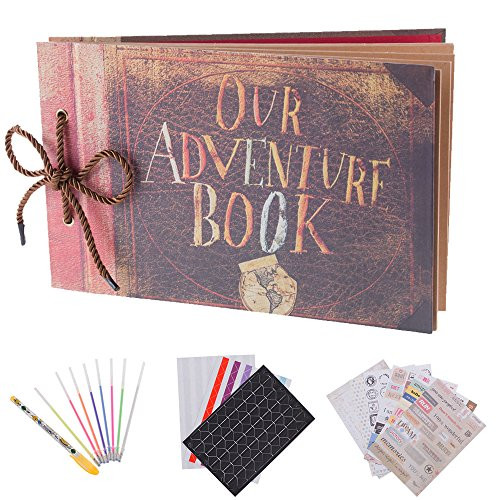 Best ideas about Our Adventure Book DIY
. Save or Pin מוצר Our Adventure Book Scrapbook Album Now.