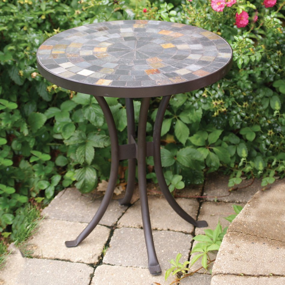 Best ideas about Outdoor Accent Tables
. Save or Pin Outdoor Interiors Stone and the Hardwoods 18 in Now.