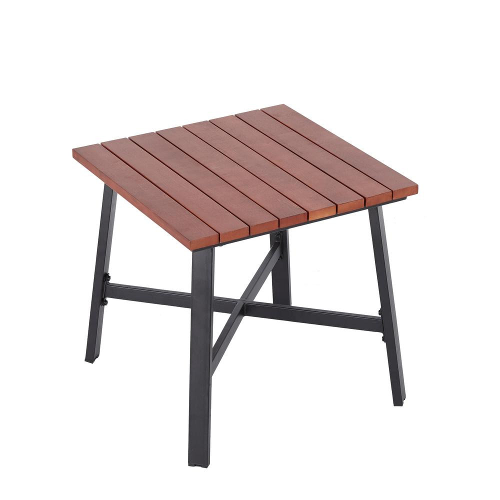 Best ideas about Outdoor Accent Tables
. Save or Pin Hampton Bay Plaza Mayor Square Wood Outdoor Accent Table Now.