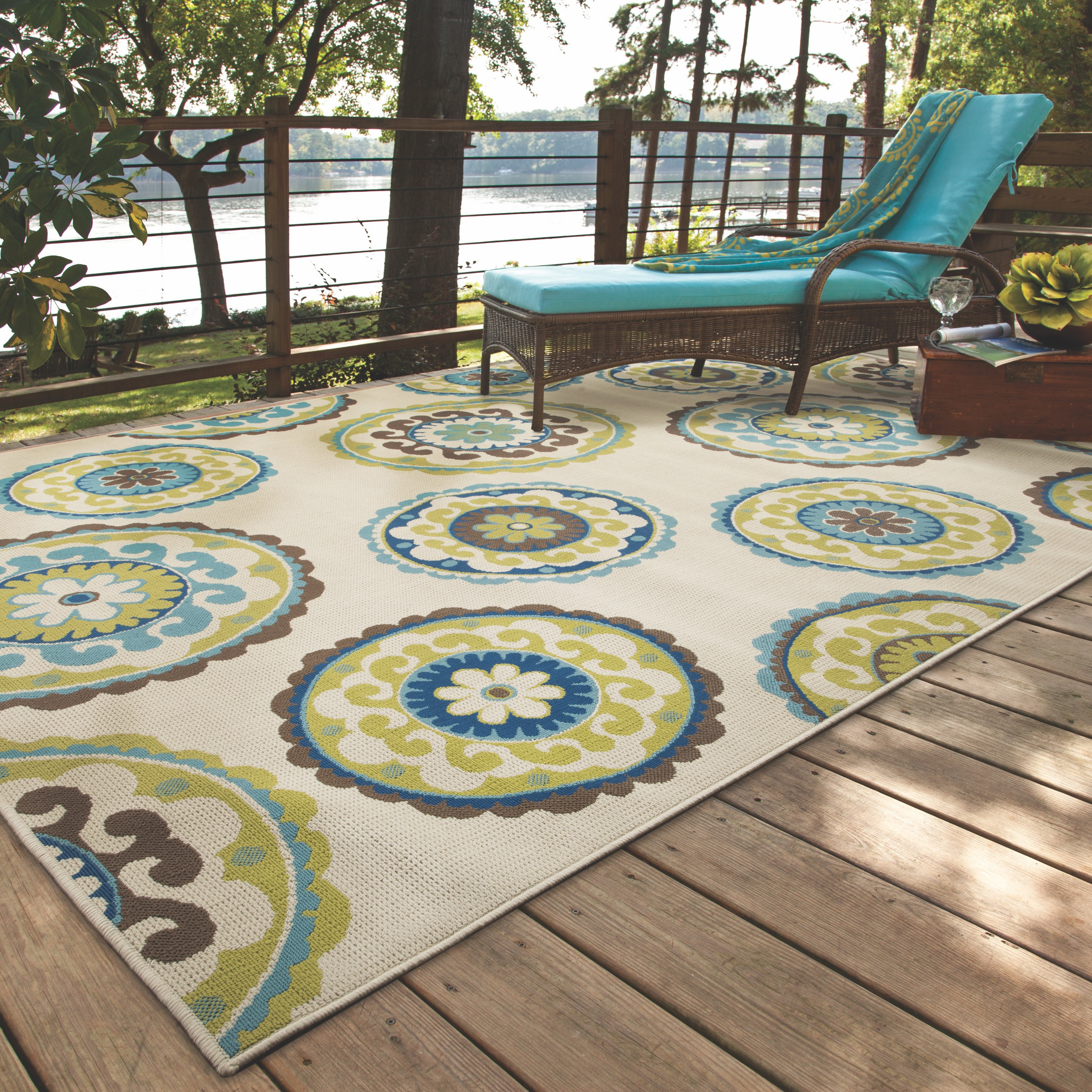 Best ideas about Outdoor Area Rugs
. Save or Pin Bungalow Rose Capri Beige Green Indoor Outdoor Area Rug Now.
