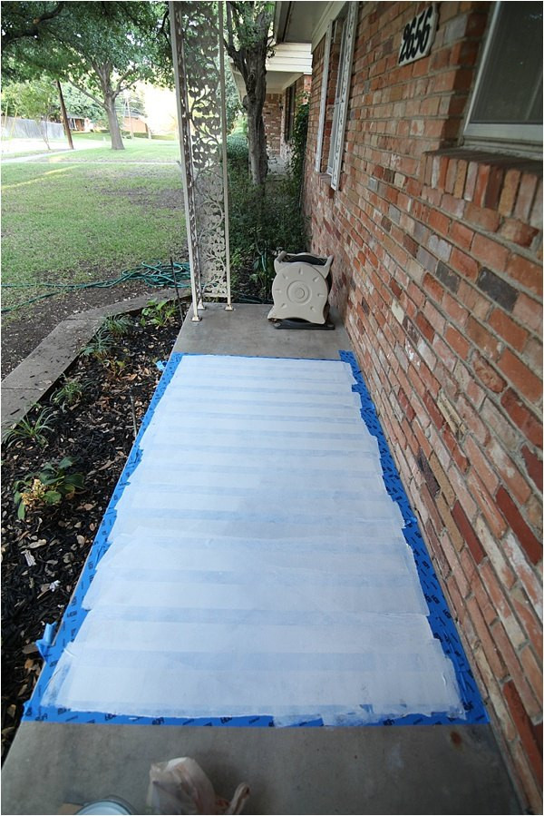Best ideas about Outdoor Concrete Paint
. Save or Pin Easy Painted Concrete Rug Now.