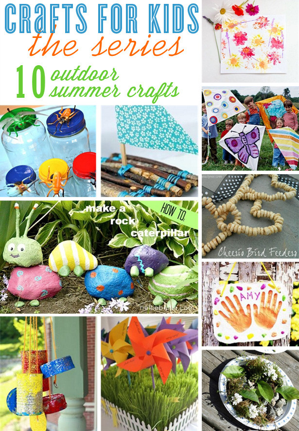 Best ideas about Outdoor Craft Ideas
. Save or Pin crafts for kids 10 outdoor craft ideas • The Celebration Now.