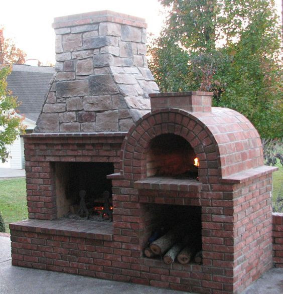 Best ideas about Outdoor Fireplace With Pizza Oven
. Save or Pin Outdoor pizza oven Fireplaces Pinterest Now.