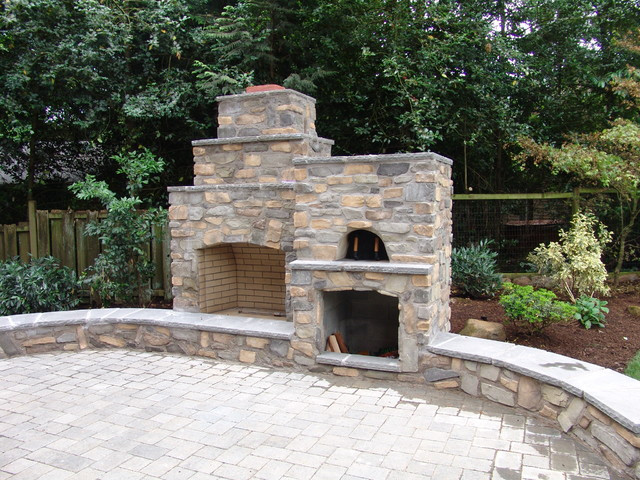Best ideas about Outdoor Fireplace With Pizza Oven
. Save or Pin Outdoor Fireplace with Pizza Oven Traditional Portland Now.