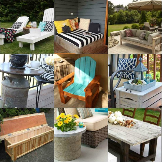 Best ideas about Outdoor Furniture Ideas
. Save or Pin 18 DIY Patio Furniture Ideas For An Outdoor Oasis Now.