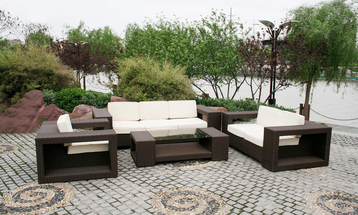 Best ideas about Outdoor Furniture Ideas
. Save or Pin Modern Patio Furniture with Chic Treatment for Fancy House Now.