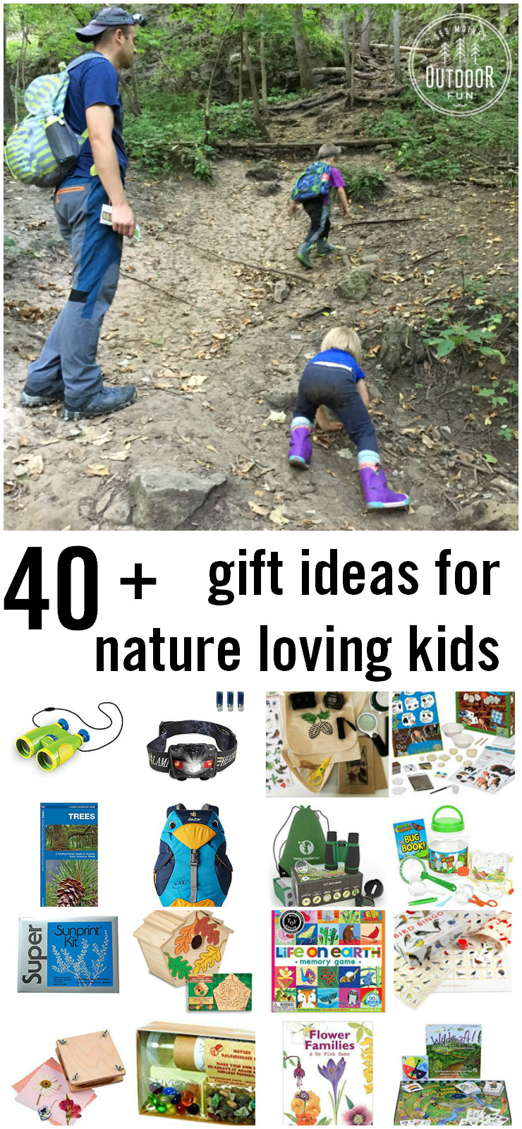 Best ideas about Outdoor Gift Ideas For Kids
. Save or Pin 40 Gift Ideas for Nature Loving Kids Des Moines Outdoor Fun Now.