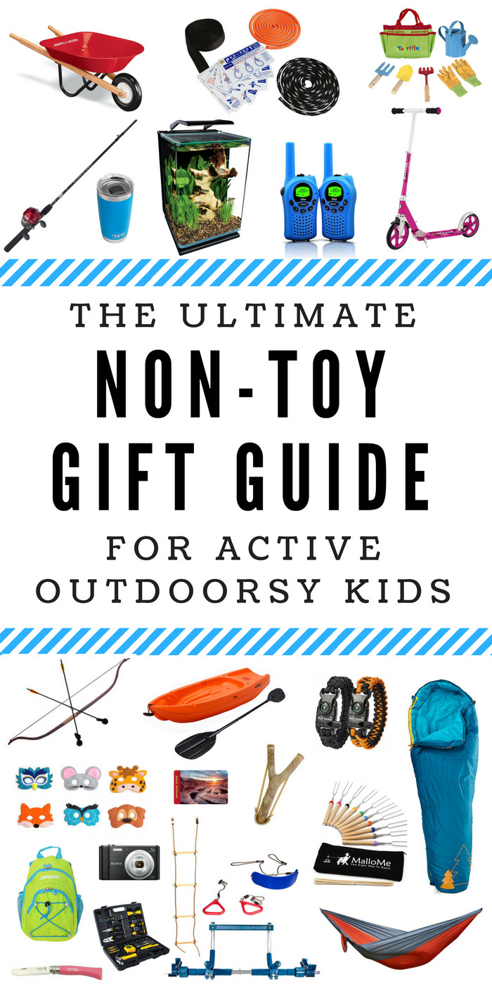 Best ideas about Outdoor Gift Ideas For Kids
. Save or Pin The Ultimate Non Toy Gift Guide for Active Outdoorsy Kids Now.