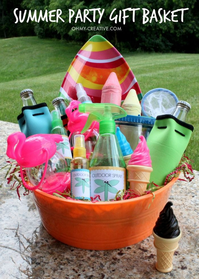 Best ideas about Outdoor Gift Ideas
. Save or Pin Summer Party Gift Basket The Top Pinned Now.