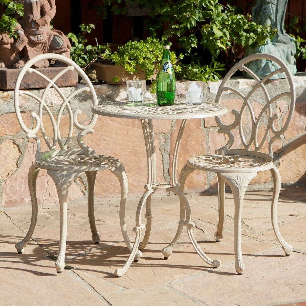 Best ideas about Outdoor Patio Chairs
. Save or Pin Outdoor Patio Furniture 3pc Elegant Design Sand Finish Now.
