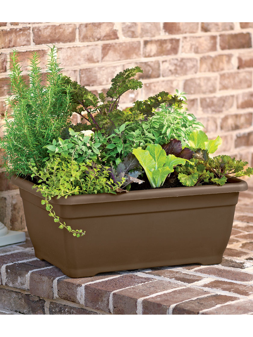 Best ideas about Outdoor Planter Pots
. Save or Pin Herb Planters Self Watering Patio Planter Now.