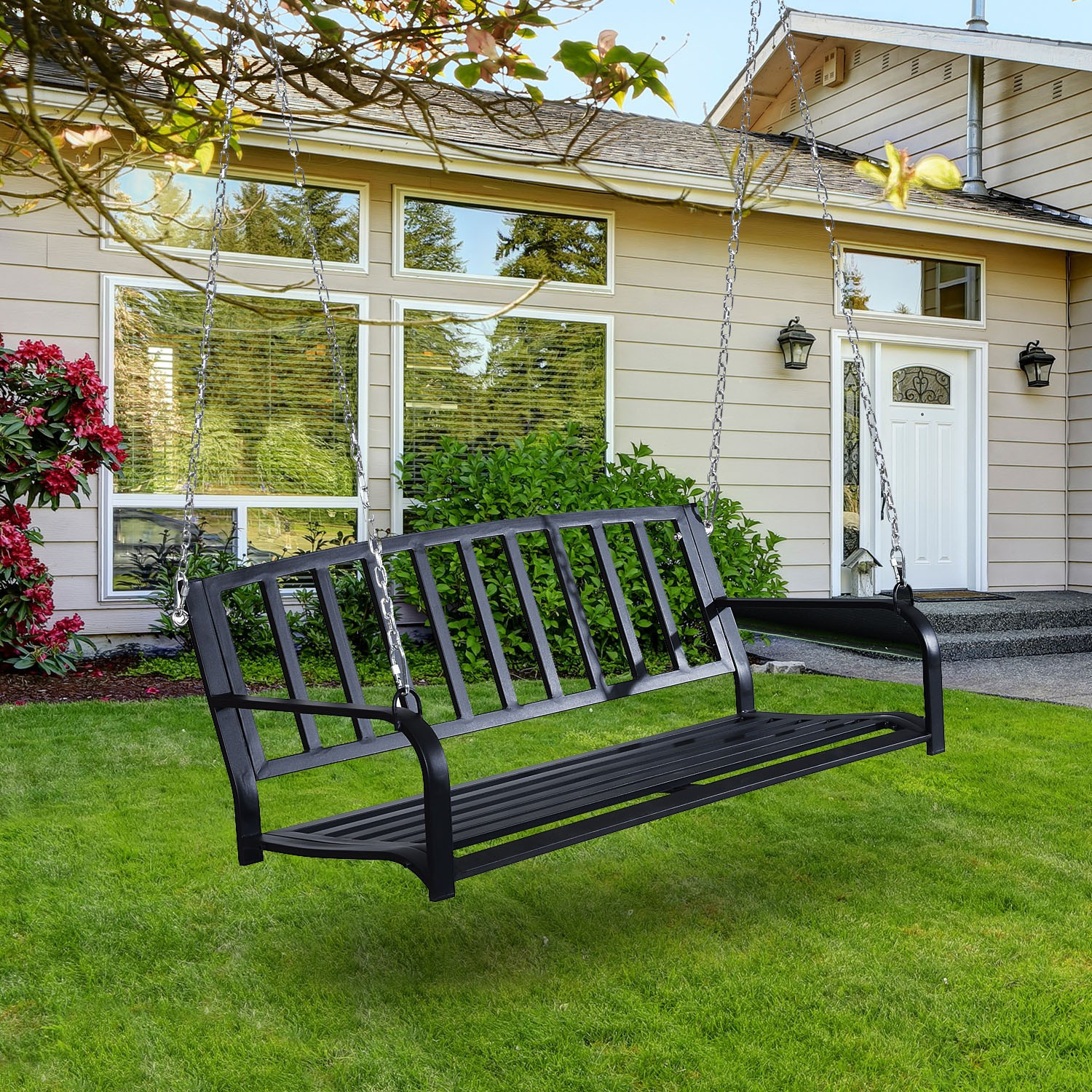 Best ideas about Outdoor Porch Swing
. Save or Pin 2 Person Outdoor Porch Swing Bench Outsunny Now.