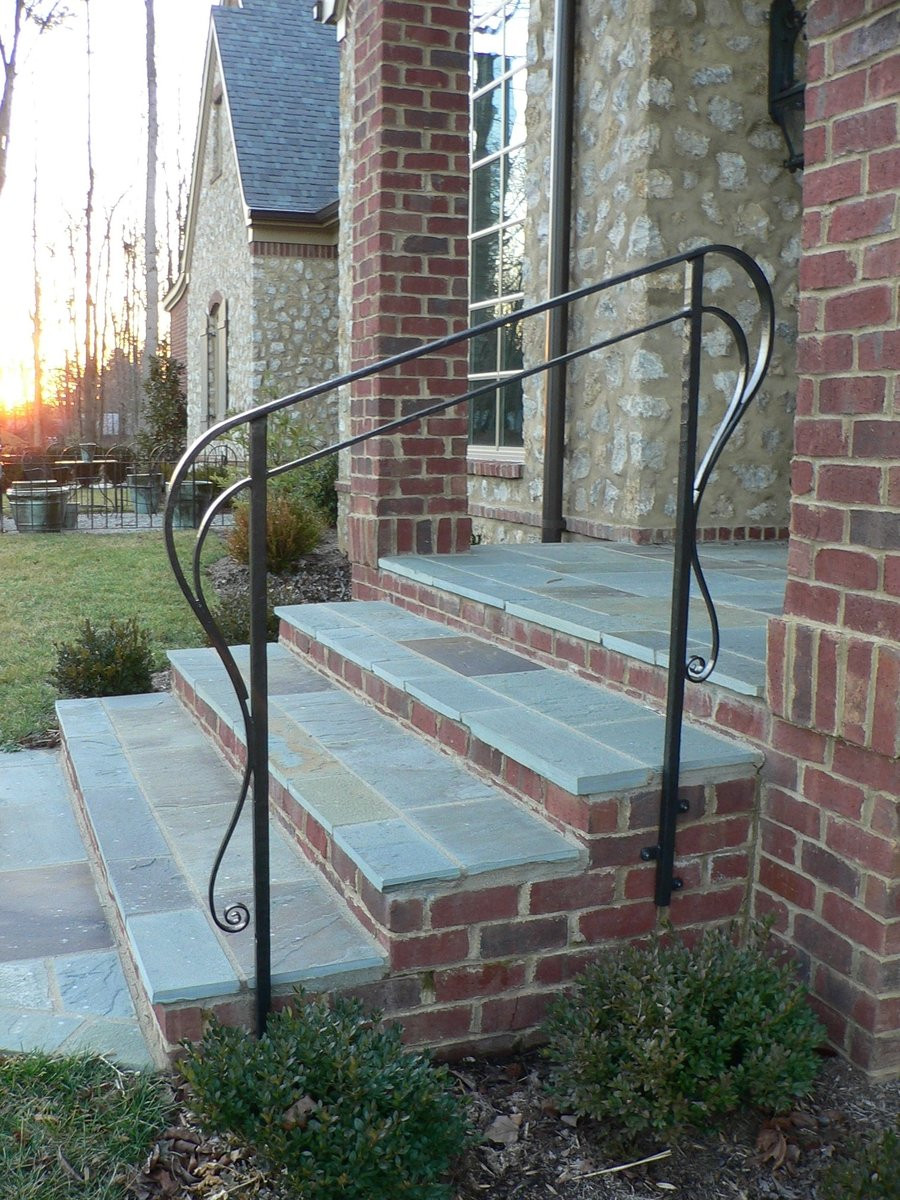 Best ideas about Outdoor Stair Railing Home Depot
. Save or Pin Wooden Exterior Stairs With Metal Railings Handrail Kits Now.
