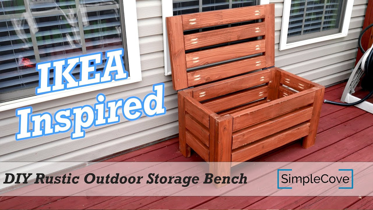 Best ideas about Outdoor Storage Bench DIY
. Save or Pin DIY Rustic Outdoor Storage Bench Now.