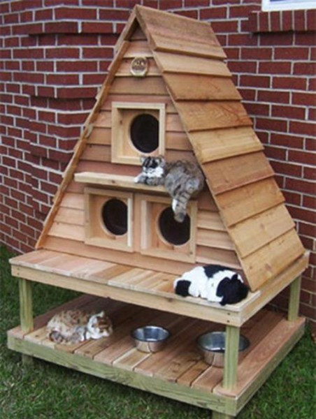 Best ideas about Outside Cat House DIY
. Save or Pin Wooden Pallets Idea DIY Craft Idea Find Fun Art Now.