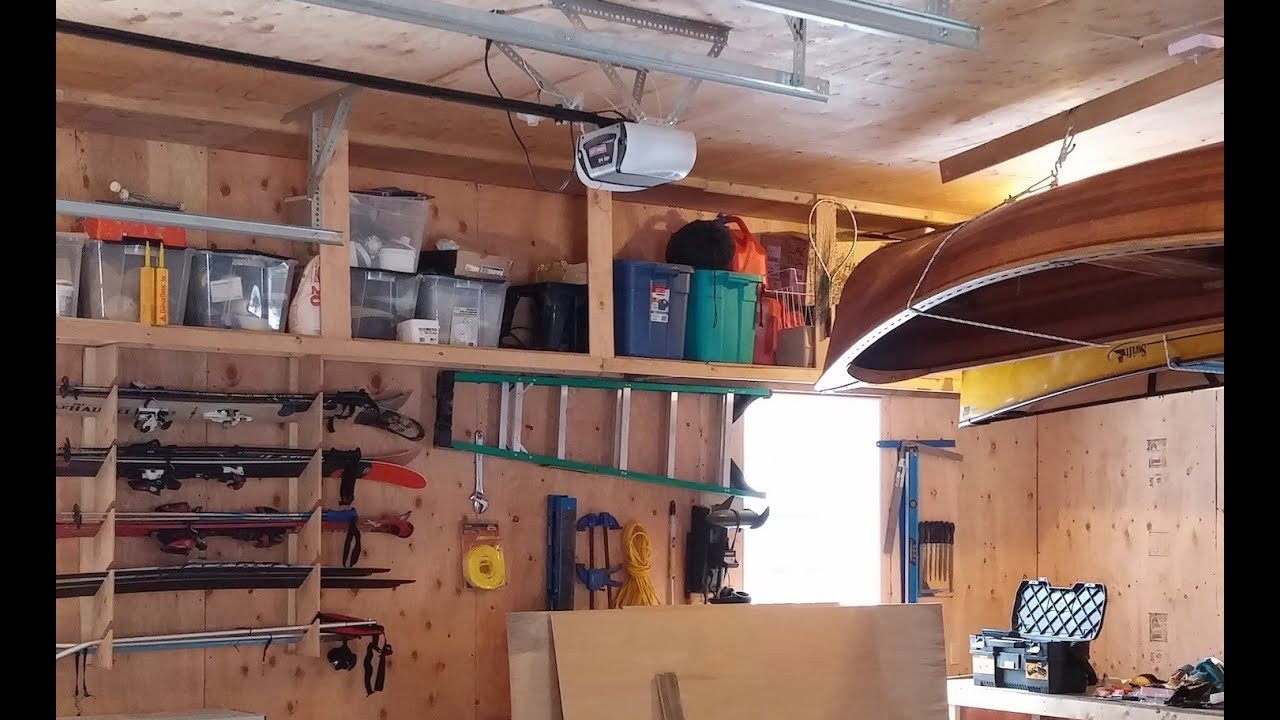 Best ideas about Overhead Garage Storage
. Save or Pin How to Build Overhead Garage Shelves for Overhead Garage Now.