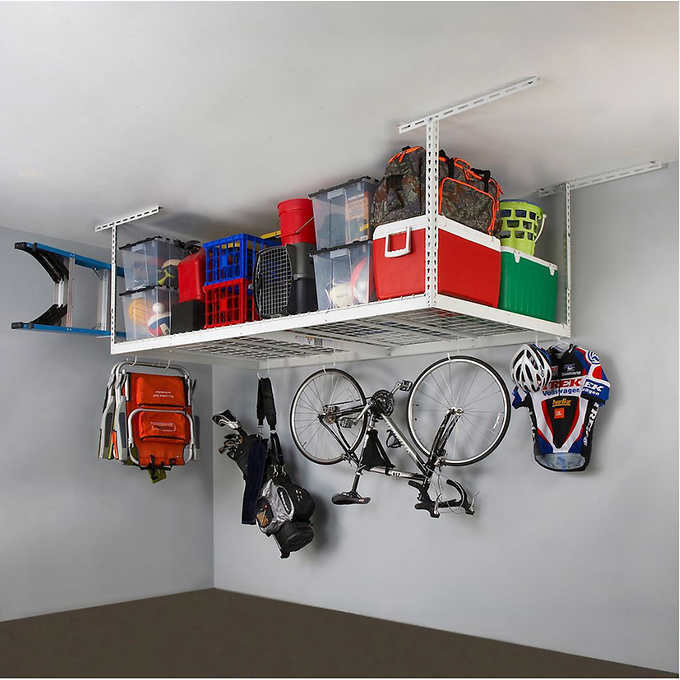 Best ideas about Overhead Garage Storage Rack
. Save or Pin SafeRacks 4 x8 Overhead Garage Storage Rack Now.