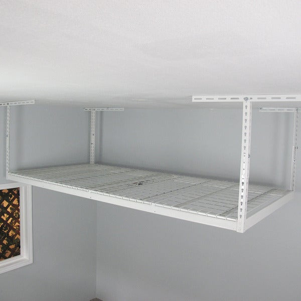 Best ideas about Overhead Garage Storage Rack
. Save or Pin Shop SafeRacks Overhead Garage Storage Rack 4 x 8 Now.