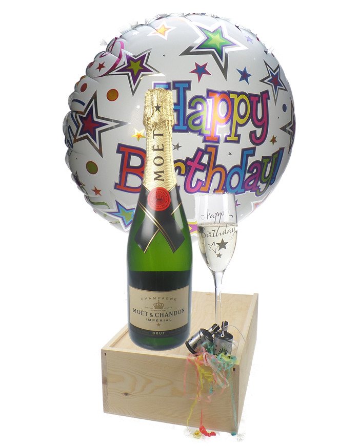 Best ideas about Overnight Birthday Gifts
. Save or Pin Birthday Gift Moet Champagne Balloon Flute Next Now.