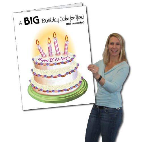 Best ideas about Oversize Birthday Card
. Save or Pin VictoryStore Jumbo Greeting Cards Giant Birthday Card Now.