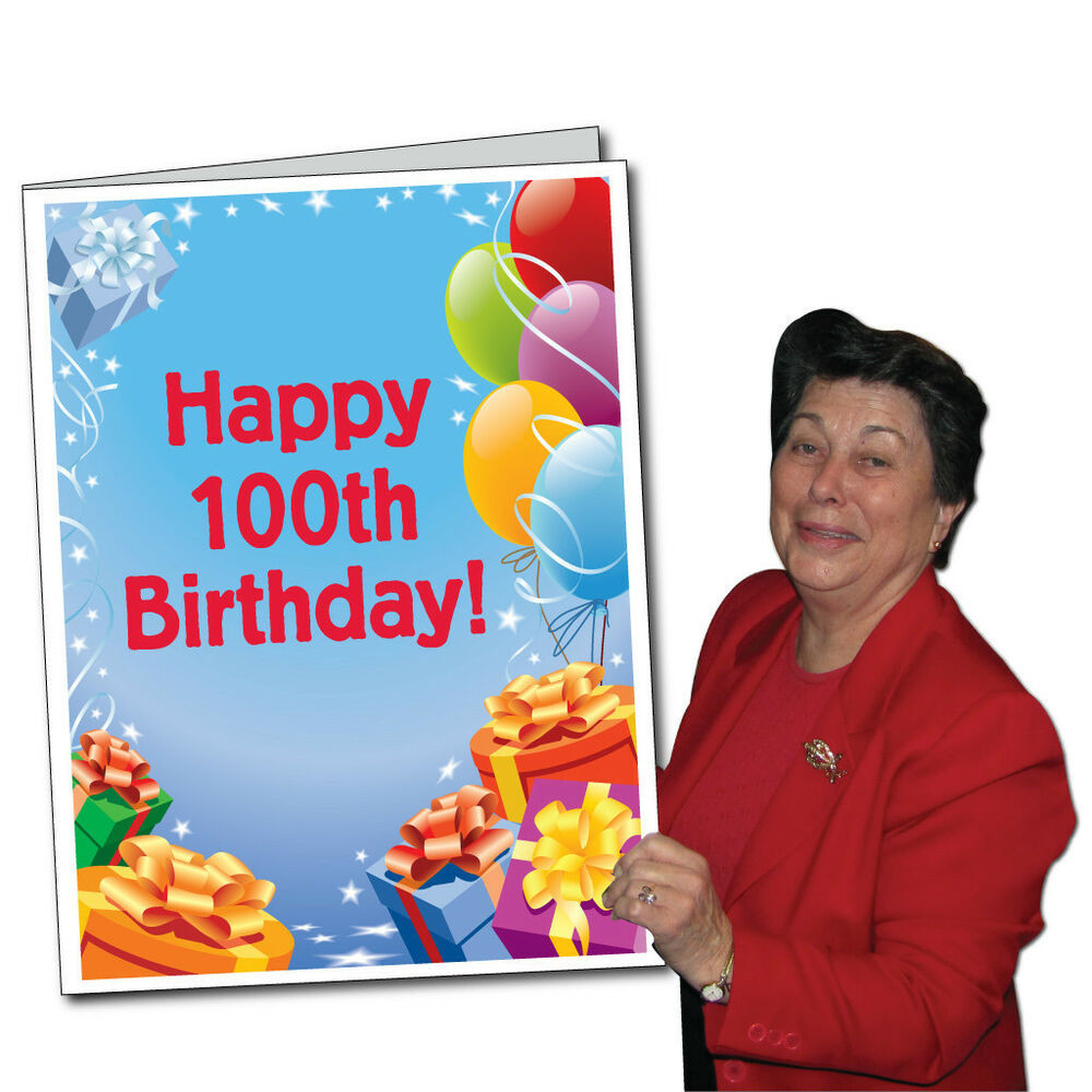 Best ideas about Oversize Birthday Card
. Save or Pin Big Funny Cards 10th 100th Birthday Cards Now.