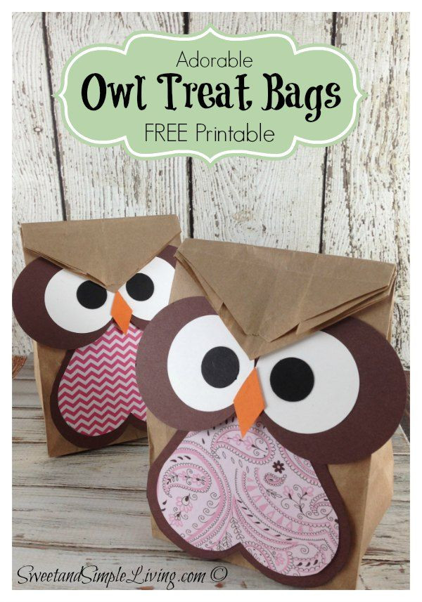 Best ideas about Owl Gift Ideas
. Save or Pin 25 best ideas about Owl treat bags on Pinterest Now.