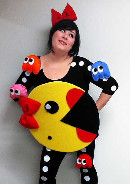 Best ideas about Pac Man DIY Costume
. Save or Pin Pacman Costumes for Men Women Kids Now.