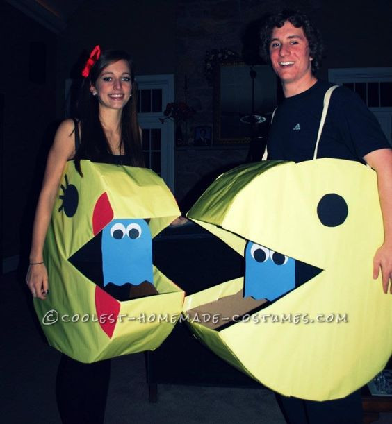 Best ideas about Pacman Costumes DIY
. Save or Pin Coolest Mr and Mrs Pacman Couple Halloween Costume Now.