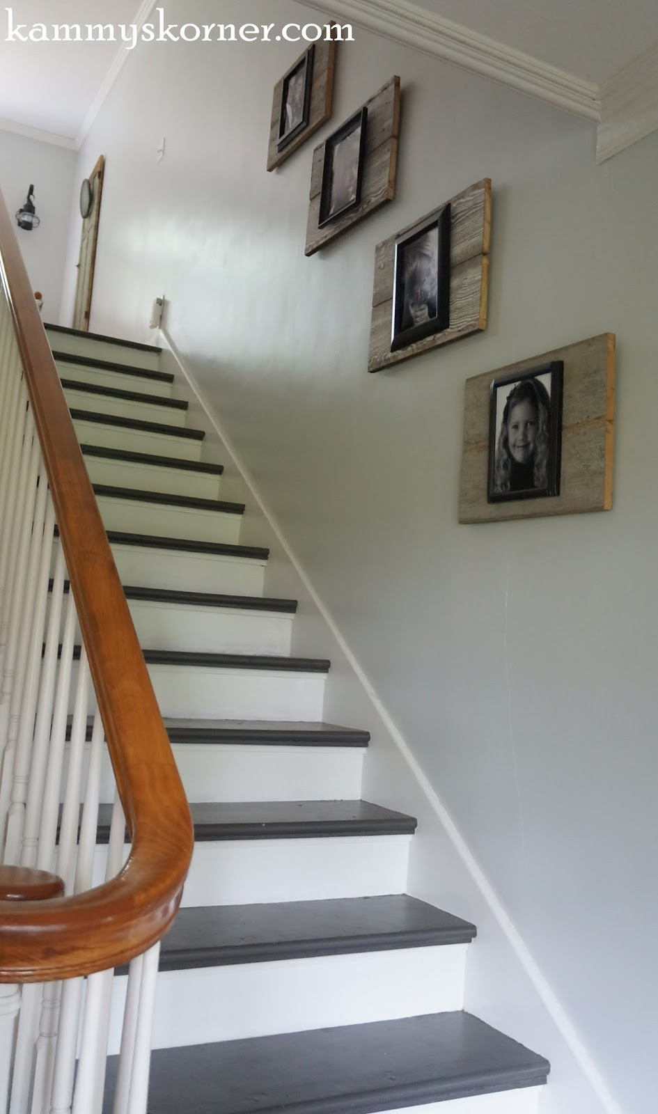 Best ideas about Paint Staircase Ideas
. Save or Pin Kammy s Korner Painting The Stairs With DIY Chalk Paint Now.