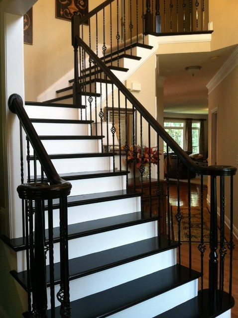 Best ideas about Paint Staircase Ideas
. Save or Pin Creative idea Painted stair treds by Fox Brothers Now.