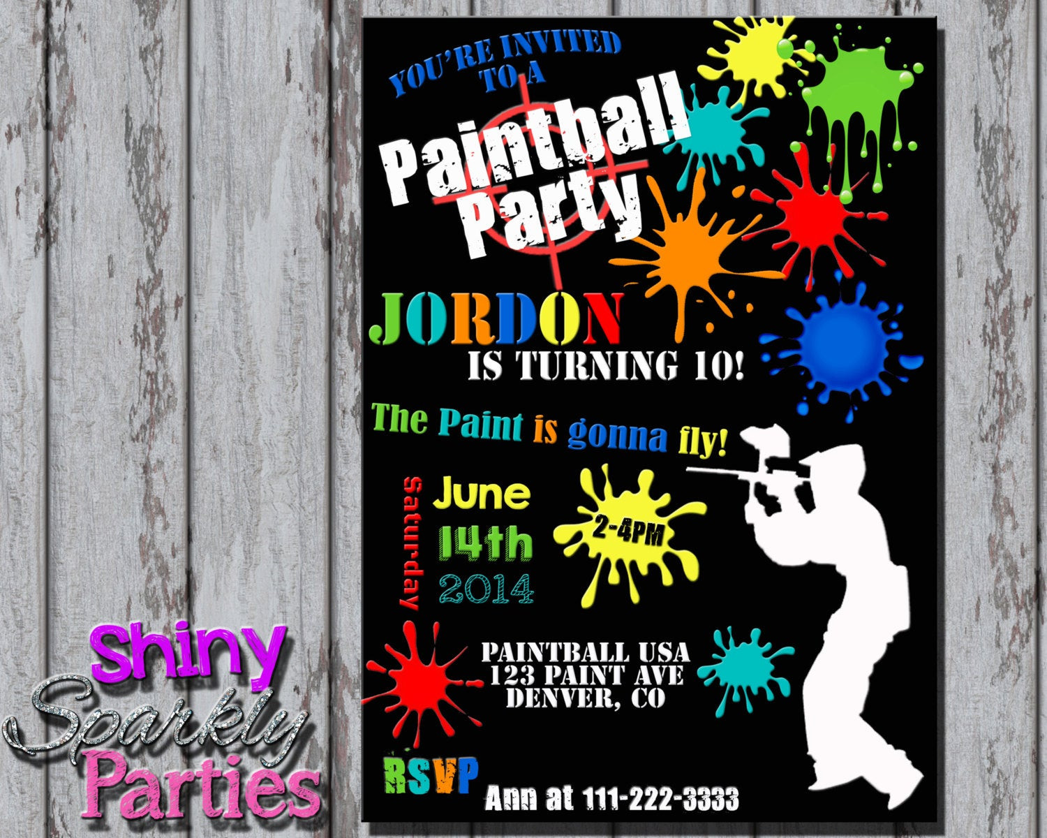 Best ideas about Paintball Birthday Invitations
. Save or Pin Kitchen & Dining Now.