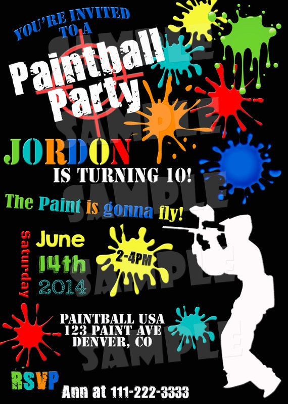 Best ideas about Paintball Birthday Invitations
. Save or Pin 25 Best Ideas about Paintball Birthday on Pinterest Now.