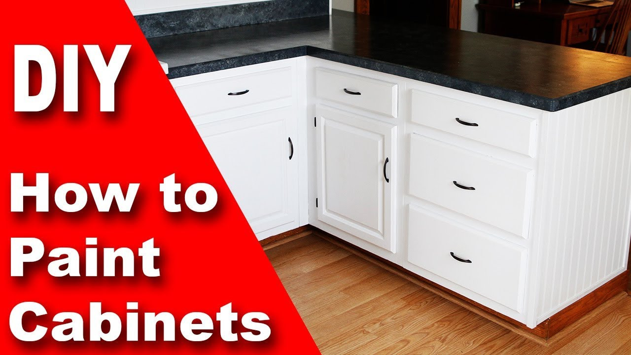 Best ideas about Painting Cabinets White DIY
. Save or Pin How to Paint Kitchen Cabinets White Now.
