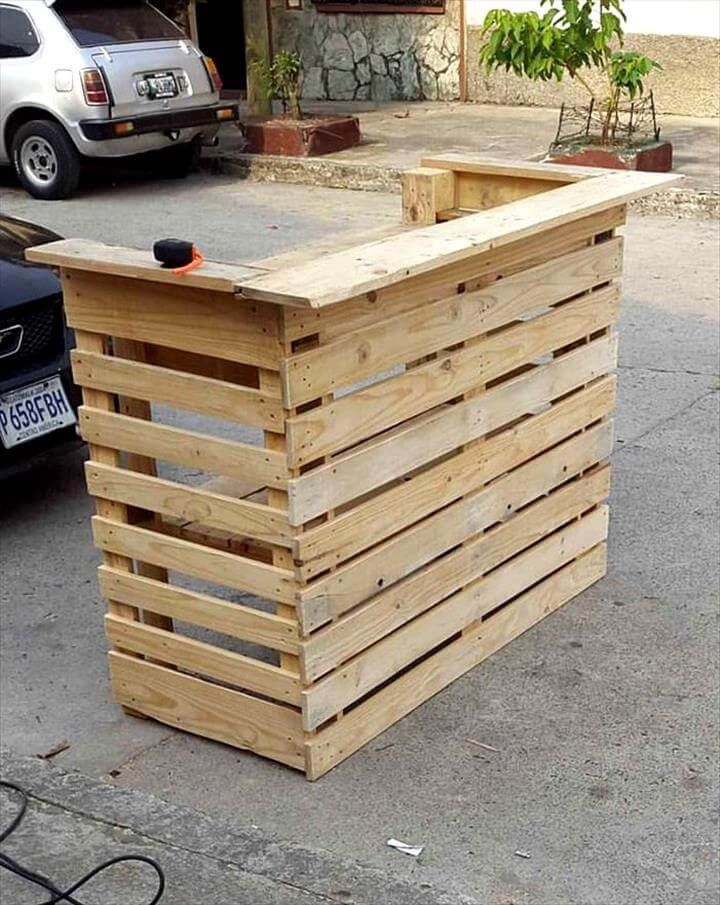 Best ideas about Pallet Bar DIY
. Save or Pin Easy Projects You can do with Free Pallets Now.