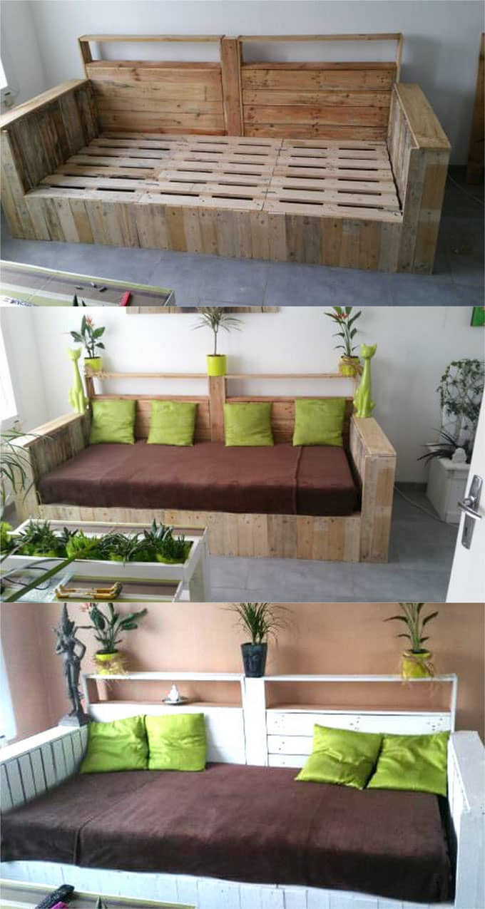 Best ideas about Pallet Couch DIY
. Save or Pin 12 Easy Pallet Sofas and Coffee Tables to DIY in e Now.