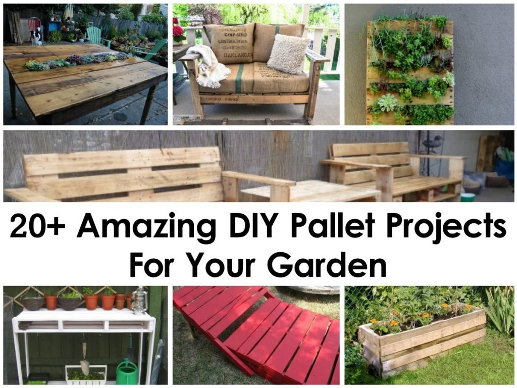 Best ideas about Pallet DIY Project
. Save or Pin 20 Amazing DIY Pallet Projects For Your Garden Now.