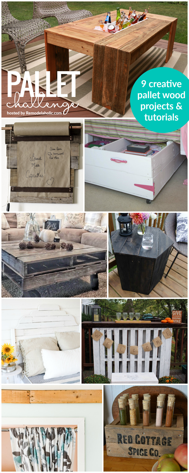 Best ideas about Pallet DIY Project
. Save or Pin Remodelaholic Now.