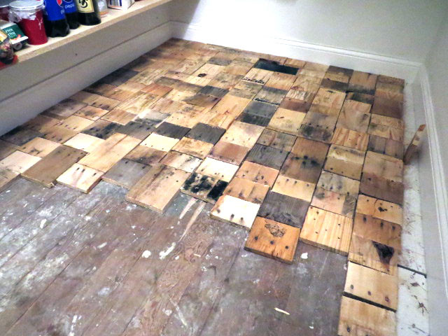 Best ideas about Pallet Flooring DIY
. Save or Pin Redoing a Floor With Free Pallet Wood Now.